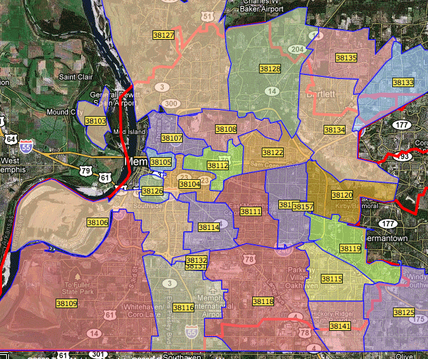 zip code map 2