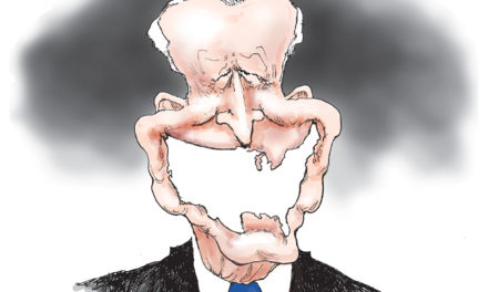 Biden Smile, A Cartoon By Award-Winning Bill Day