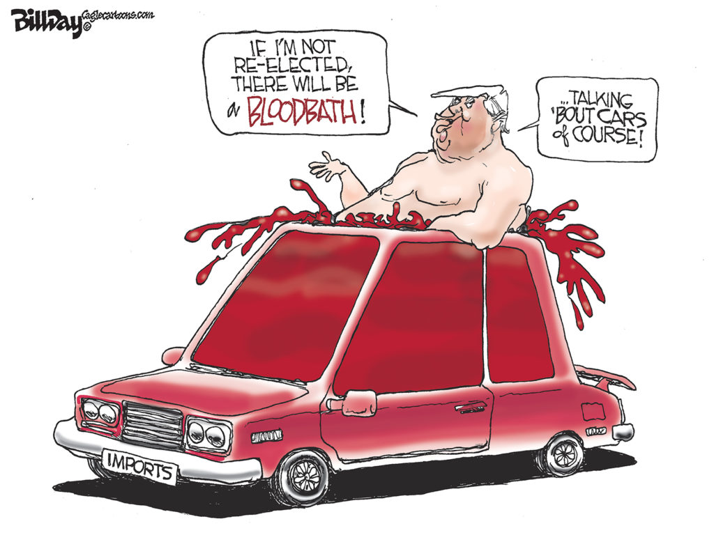 Bloodbath, A Cartoon by Award-Winning Bill Day
