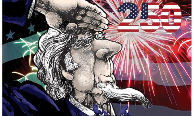 Happy Fourth of July, A Cartoon by Award-Winning Bill Day