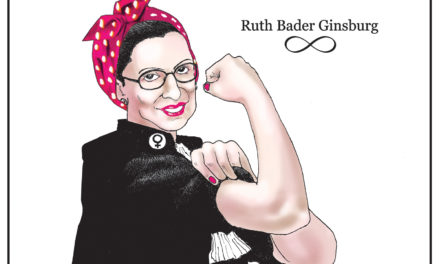 Ruth Bader Ginsburg, A Cartoon By Award-Winning Bill Day