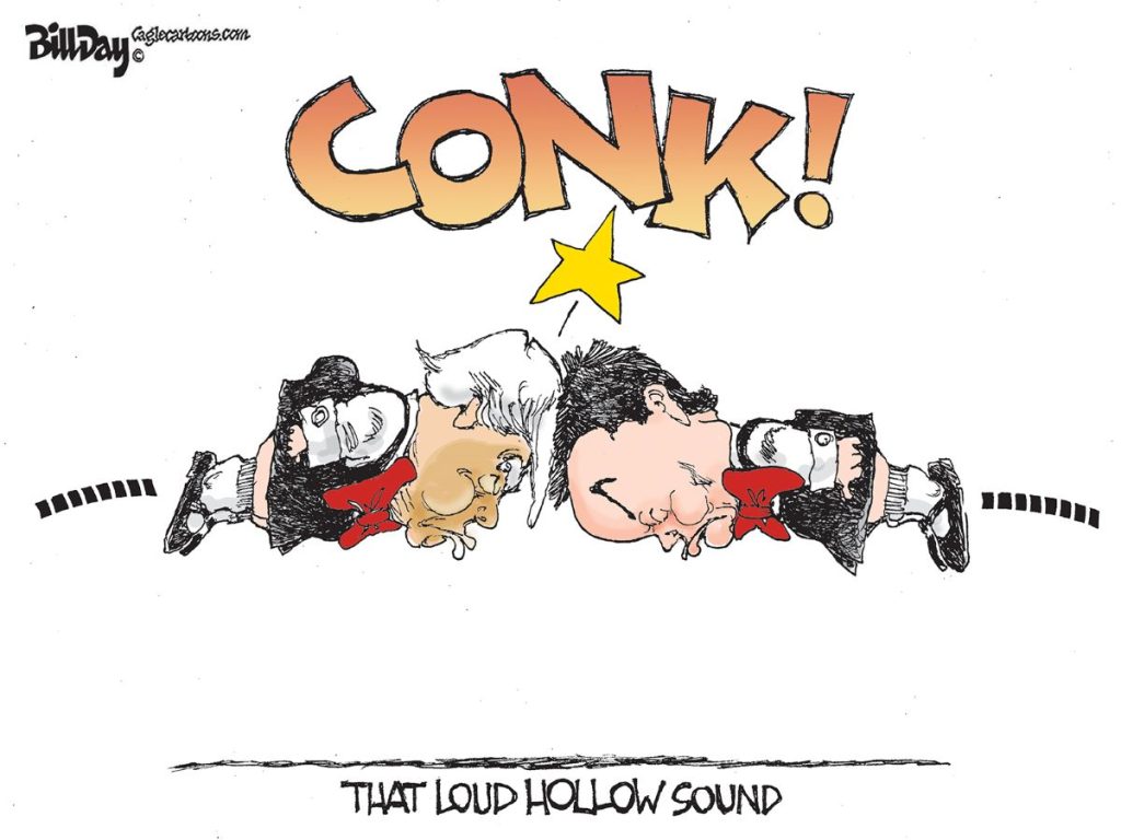That Loud, Hollow Sound, A Cartoon by Award-Winning Bill Day