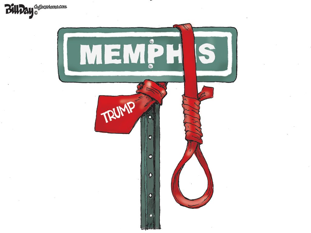 Jim Crow Donald, A Cartoon by Award-Winning Bill Day
