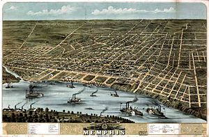 Memphis early map
