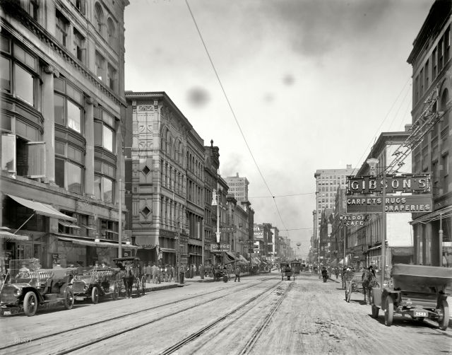 Memphis main street 1910