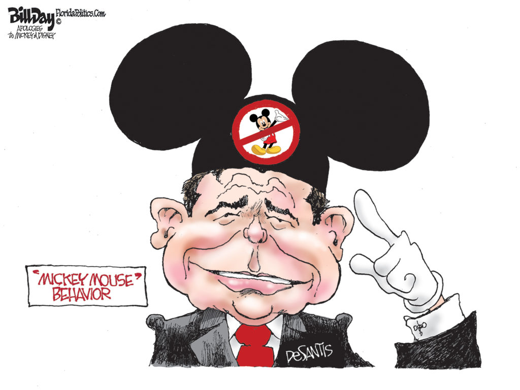 Mickey Mouse Behavior, A Cartoon by Award-Winning Bill Day