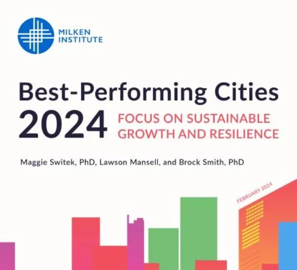 Memphis Economy #175 Among 200 Large Cities, Milken Institute Says