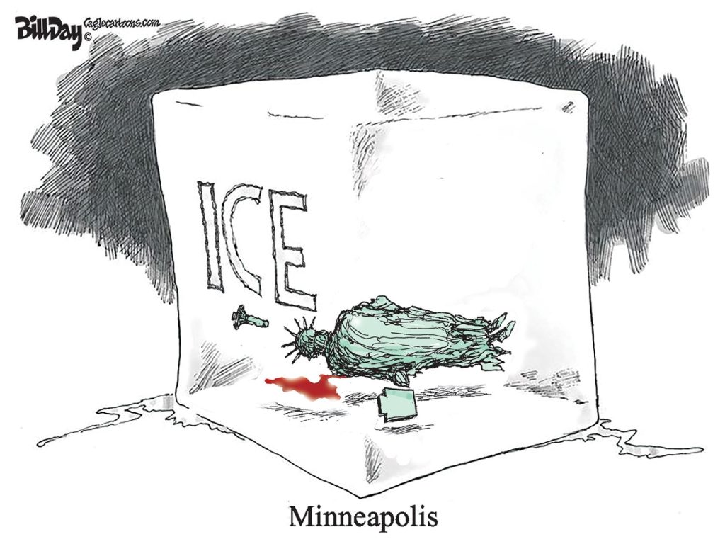 Minneapolis, A Cartoon by Award-Winning Bill Day