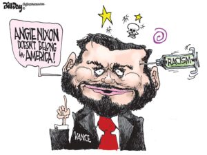 JD Bigot, A Cartoon by Award-Winning Bill Day