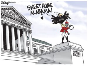 Sweet Home Alabama, A Cartoon by Award-Winning Bill Day