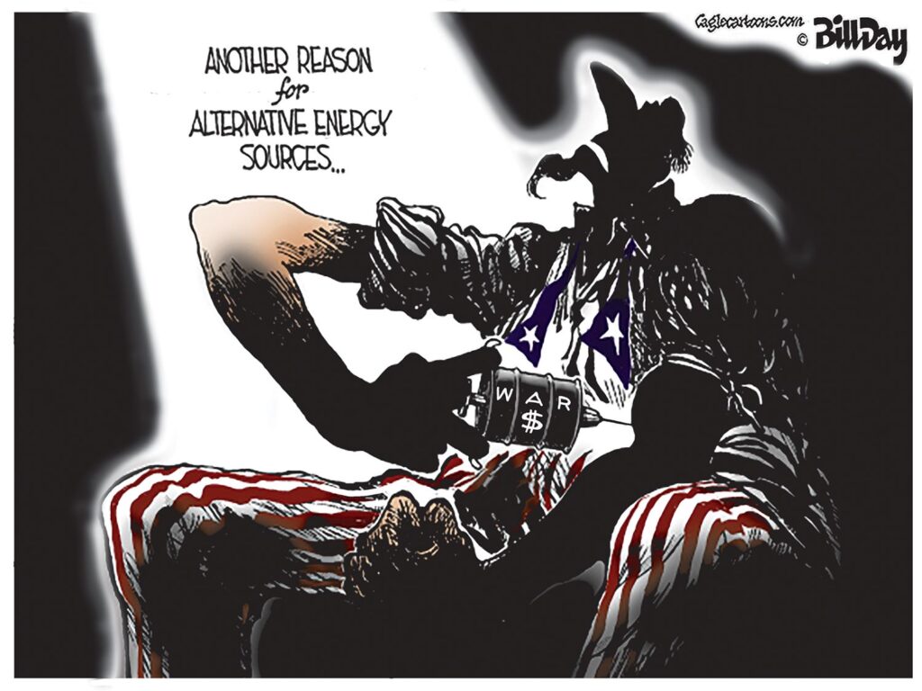 The Addict, A Cartoon by Award-Winnning Bill Day