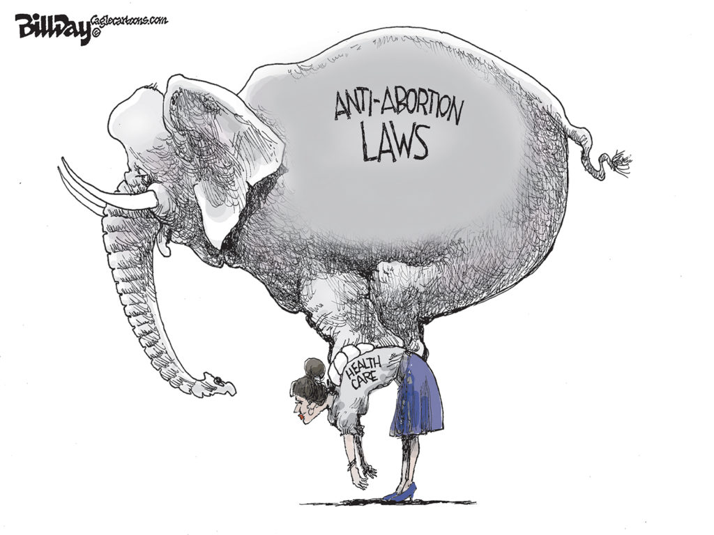 Anti-Abortion Laws, A Cartoon by Award-Winning