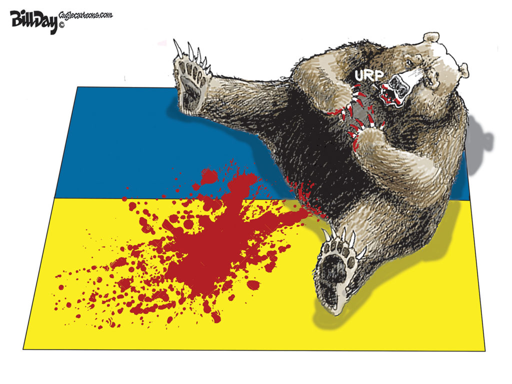 Bear Feast, A Cartoon by Award-Winning Bill Day