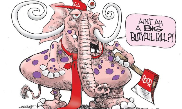 A Big Beautiful Bill, A Cartoon by Award-Winning Bill Day