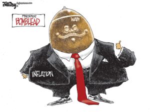 President Bombhead, A Cartoon by Award-Winning Bill Day