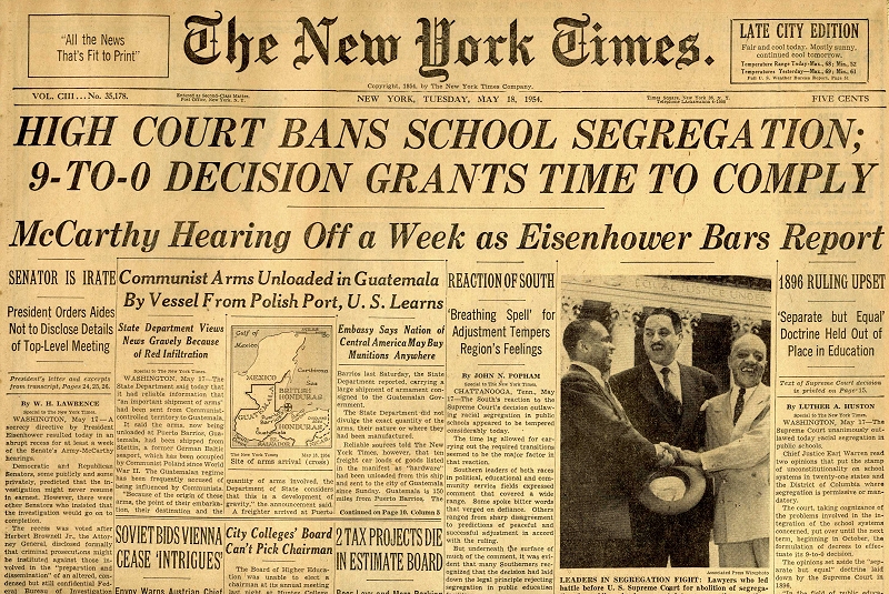 70th Anniversary of Brown v. Board of Education