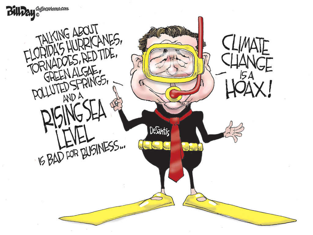Climate Change, A Cartoon by Award-Winning Bill Day