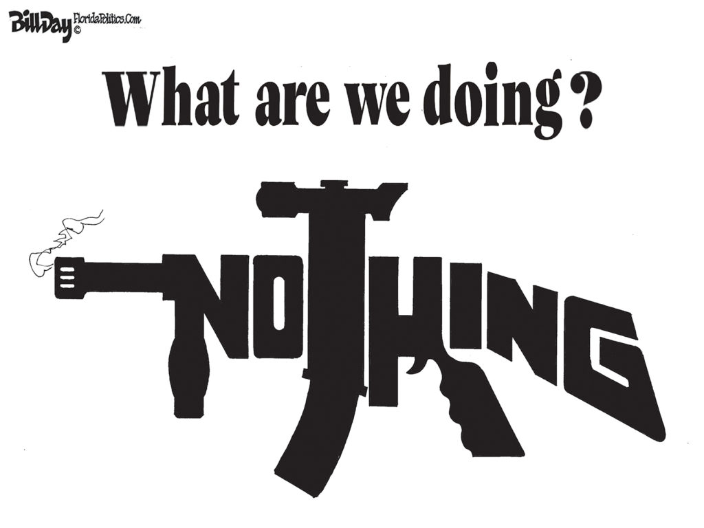 Doing Nothing, A Cartoon By Award-Winning Bill Day