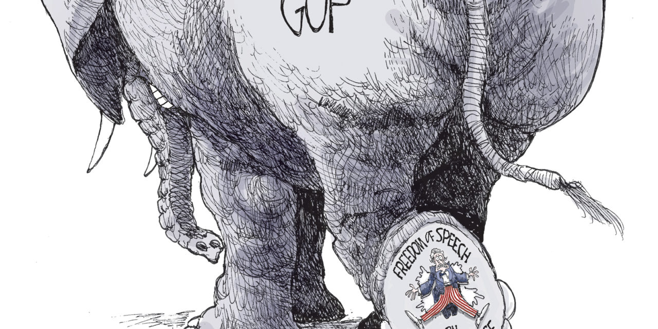 Florida GOP’s “Don’t’ Say Gay” Legislation, A Cartoon By Award-Winning Bill Day