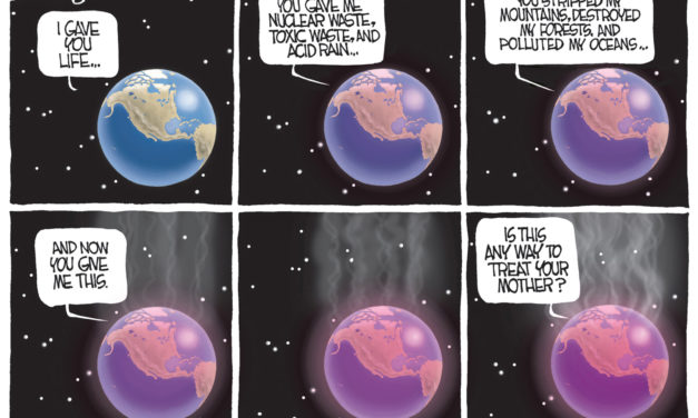 Earth Day, April 22: A Cartoon By Award-Winning Bill Day
