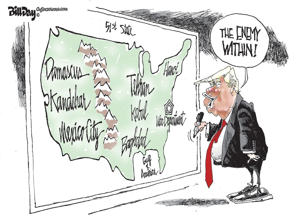 The Enemy Within, A Cartoon by Award-Winning Bill Day