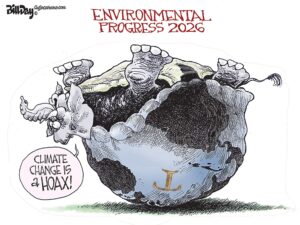 Environmental Progress 2026 – A Cartoon by Award-Winning Bill Day