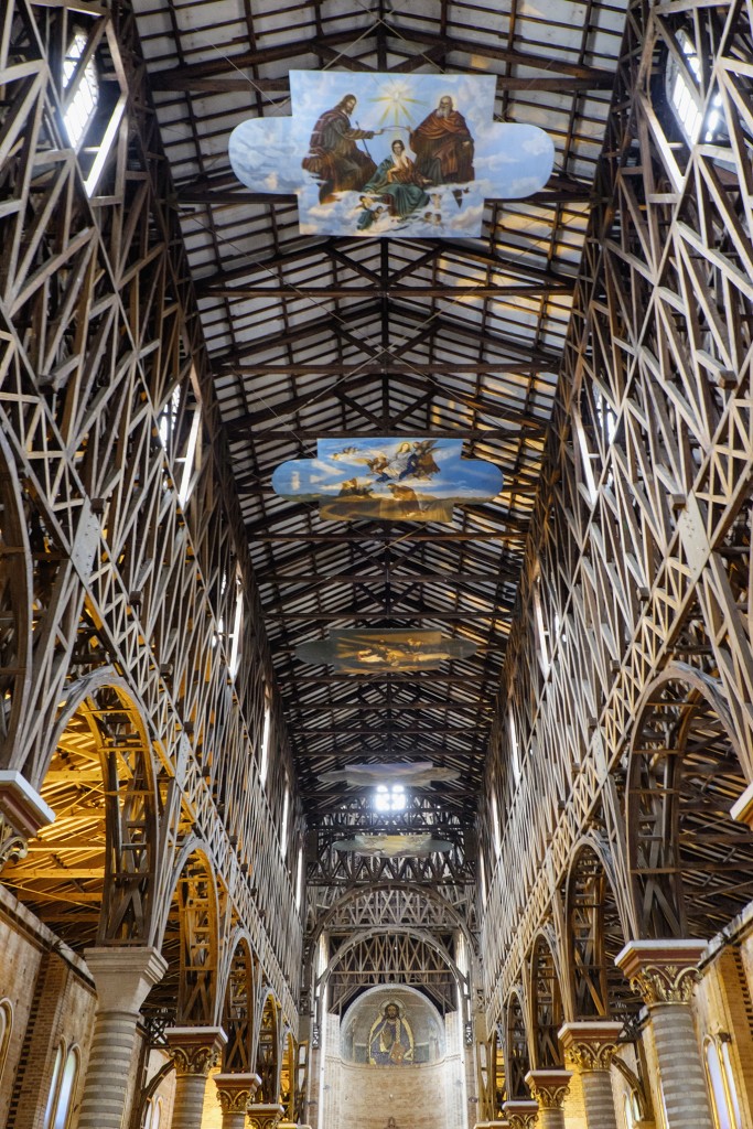 Pereira Cathedral in Pereira, Colombia.