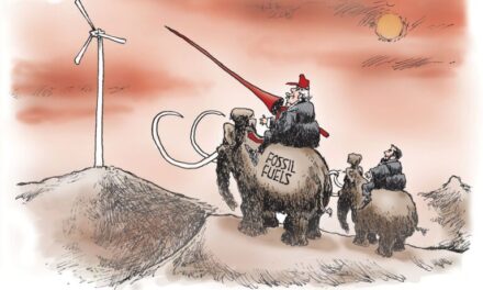 Fossil Fuel, A Cartoon by Award-Winning Bill Day