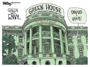 Green With Envy, A Cartoon by Award-Winning Bill Day