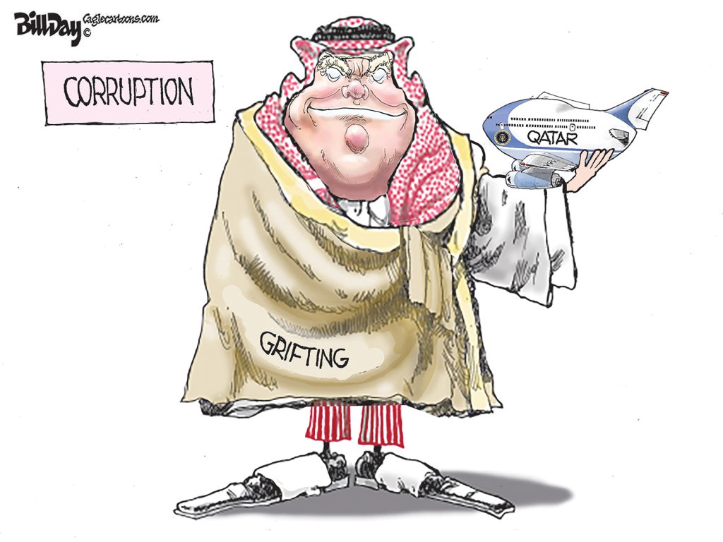 Grifting Corruption, A Cartoon by Award-Winning Bill Day