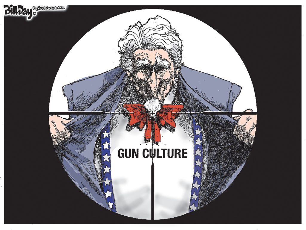 Gun Culture, A Cartoon by Award-Winning Bill Day