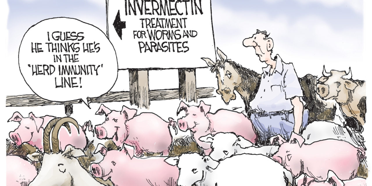 Herd Immunity, A Cartoon By Award-Winning Bill Day