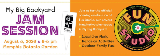 Botanic Garden’s Grand Opening of Fun Studio At My Big Backyard Jam Session