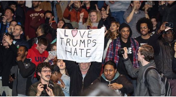 love trumps hate