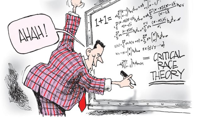 Math Book Reviewer, A Cartoon By Award-Winning Bill Day
