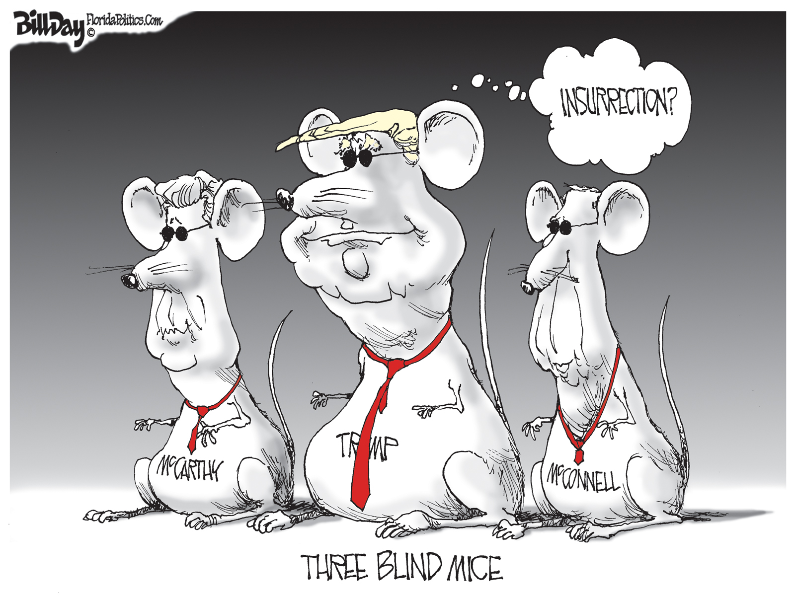 Three Blind Mice, A Cartoon By Award-Winning Bill Day | Smart City Memphis