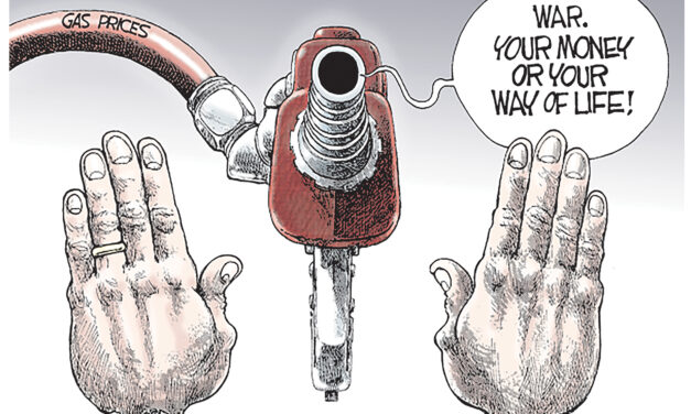 Your Money or Your Way of Life, A Cartoon by Award-Winning Bill Day