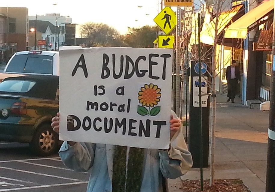 Moral Budget Asks: What Will Budgets Say About Community Values?