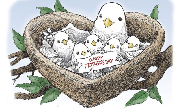 Happy Mother’s Day, A Cartoon by Award-Winning Bill Day