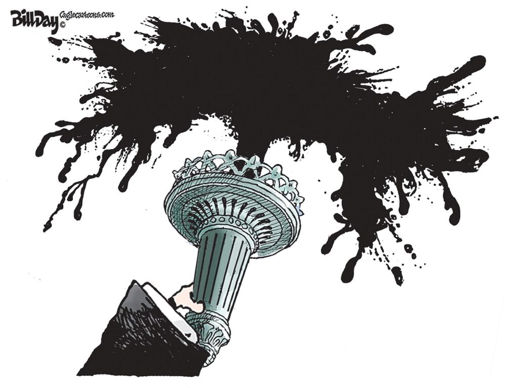 Venezuelan Oil, A Cartoon by Award-Winning Bill Day