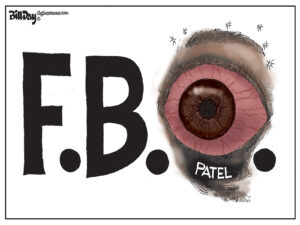 Patel On A Bender, A Cartoon by Award-Winning bill Day