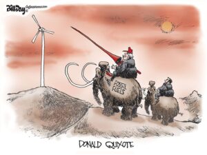 Donald Quixote, An Award-Winning Cartoon by Bill Day