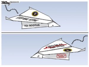 Return to Sender, A Cartoon by Award-Winning Bill Day