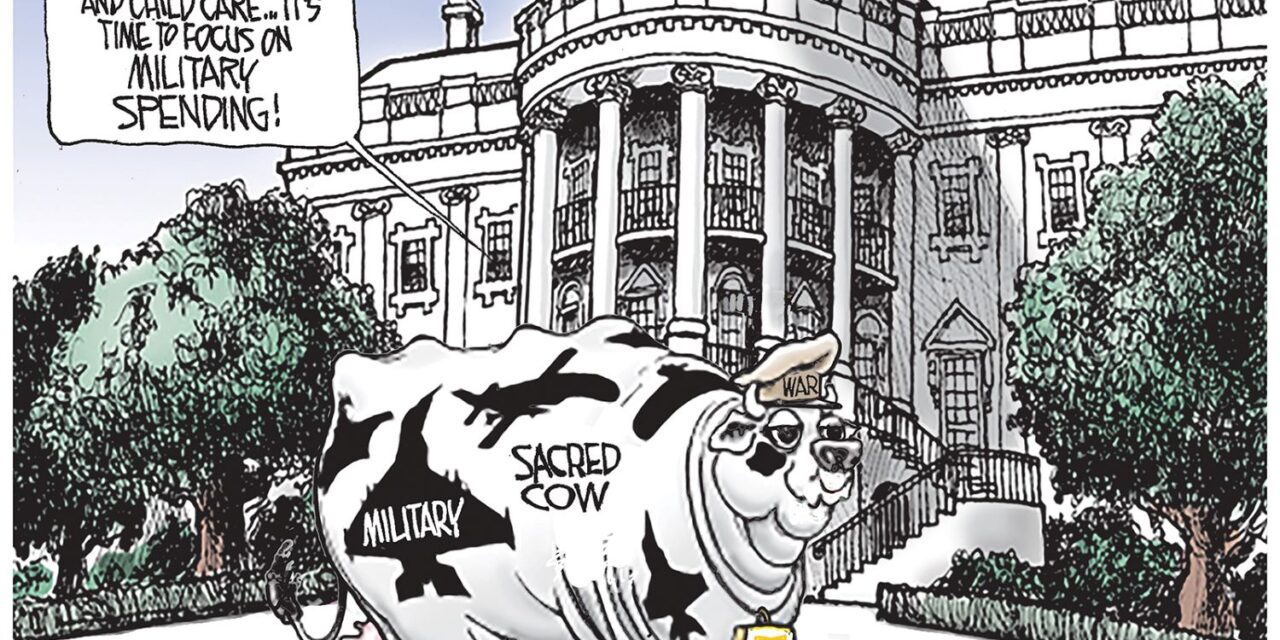 Sacred Cow, A Cartoon by Award-Winning Bill Day