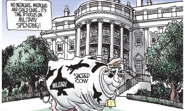 Sacred Cow, A Cartoon by Award-Winning Bill Day