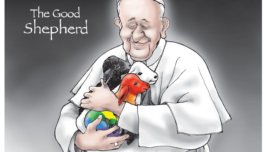 The Good Shepherd, A Cartoon By Award-Winning Bill Day