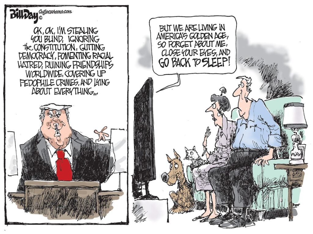 Go Back To Sleep, A Cartoon by Award-Winning Bill Day