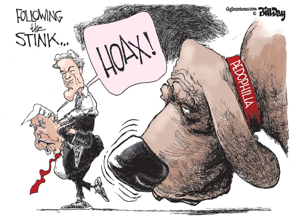 Follow The Stink, A Cartoon by Award-Winning Bill Day