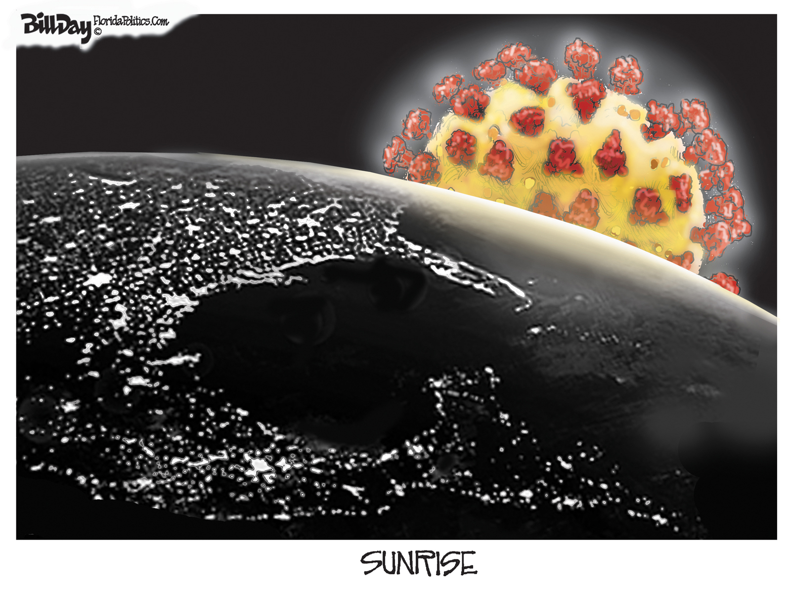 Sunrise, A Cartoon By Award-Winning Bill Day