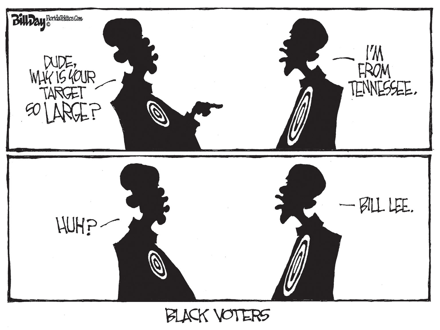 Tennessee Target A Cartoon By Award Winning Bill Day Smart City Memphis